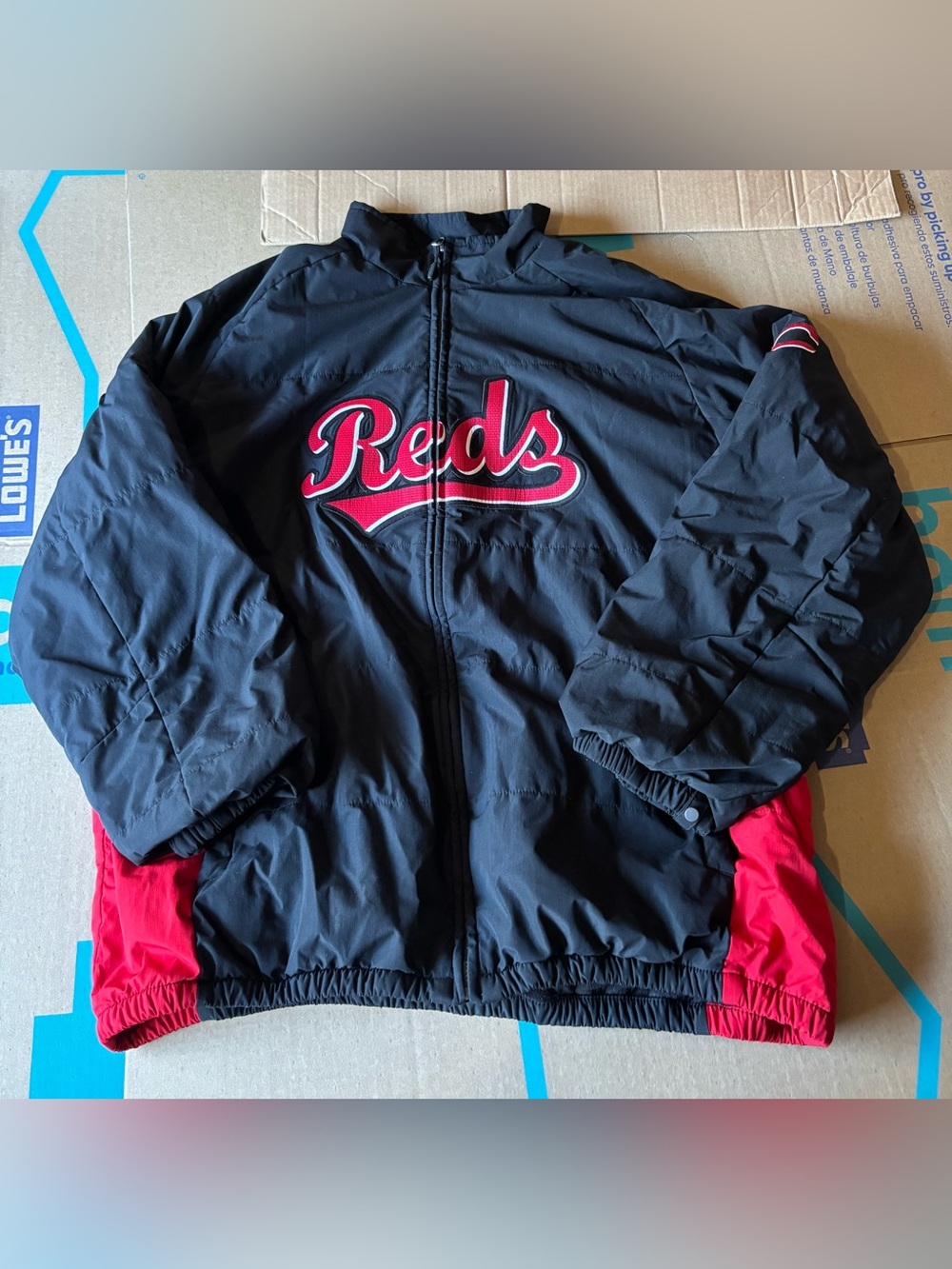 Cincinnati Reds Majestic  Men’s Jacket Sz 2XL Authentic Collection